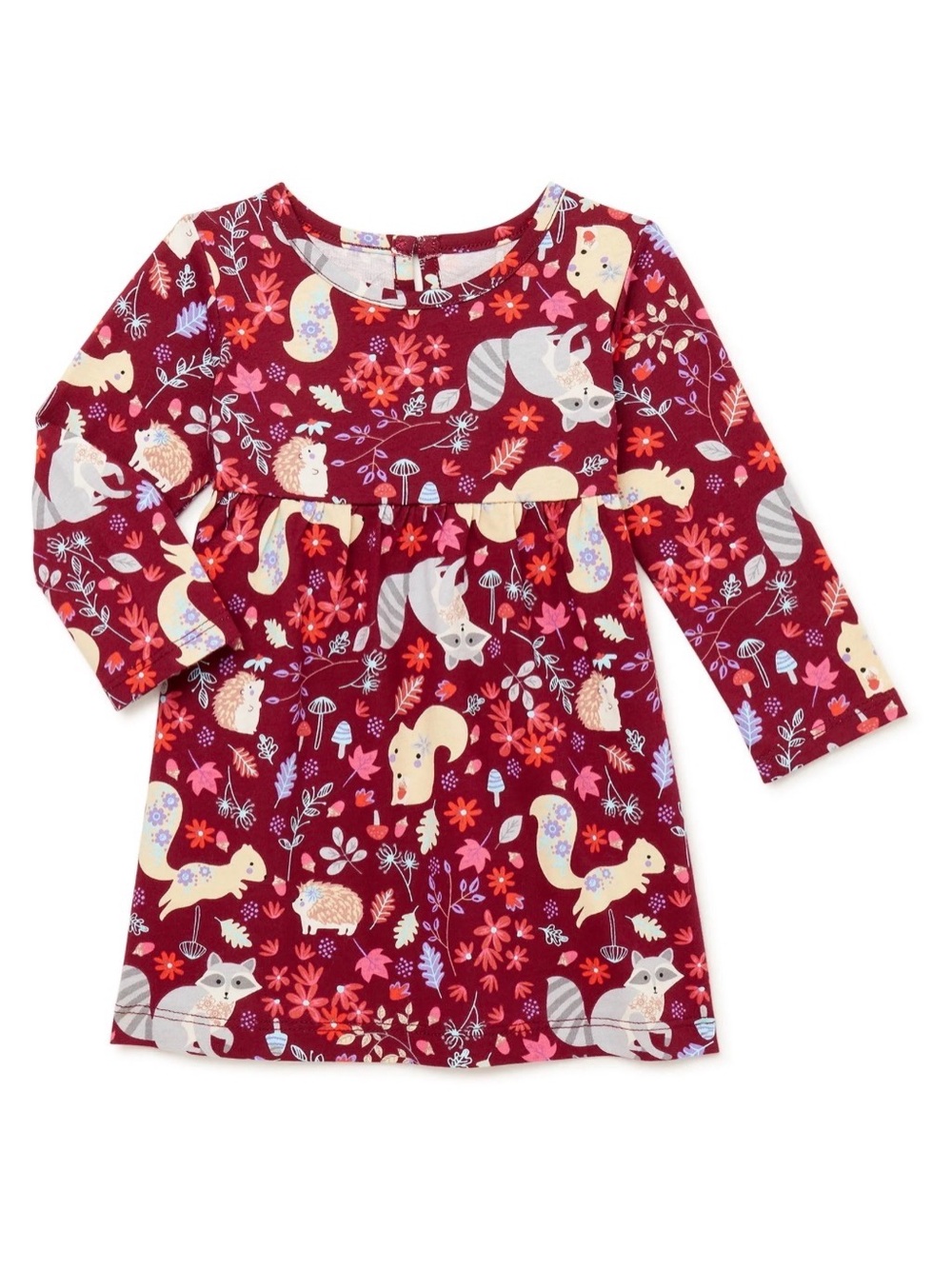 wonder nation Red Floral Girls Top